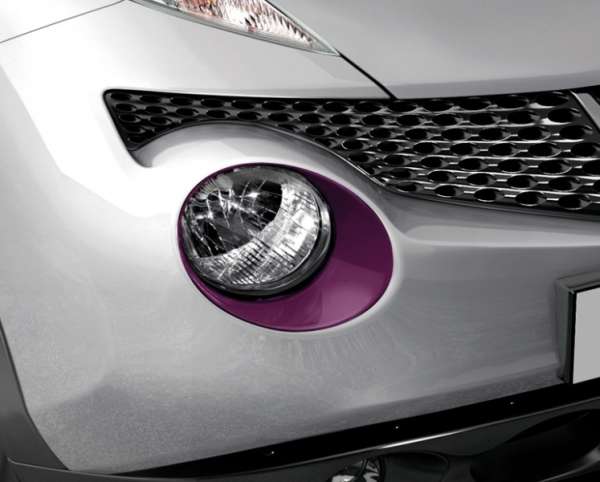 Hauptscheinwerfer Blenden, ohne SRA, Yokohama Purple Nissan Juke F15  -2014/04, Personalization, Juke F15, Nissan Zubehör